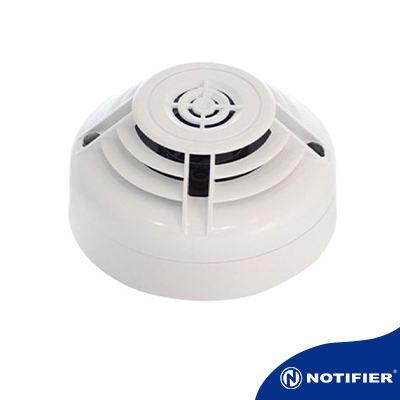 Detector de temperatura fija a 58°C y termovelocimétrico blanco - NOTIFIER