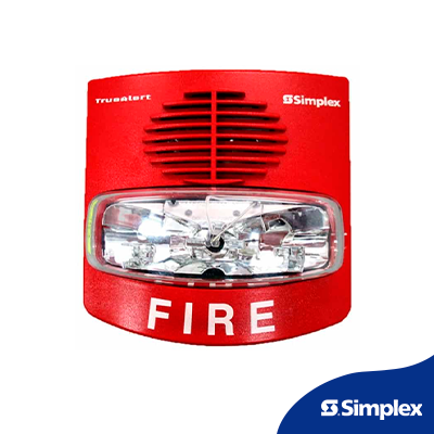 Sirena Estrobo No Direccionable para Pared - SIMPLEX